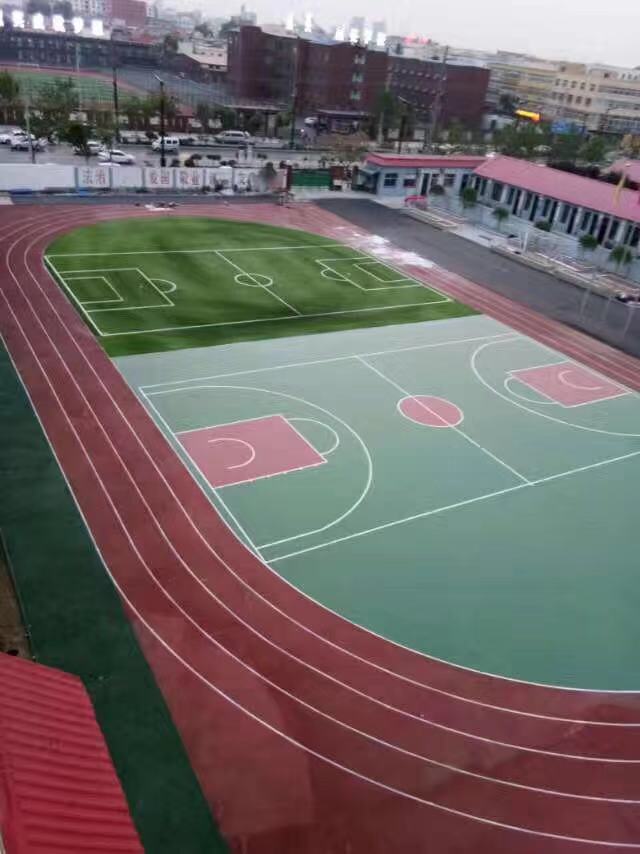 河南開(kāi)封混合型跑道